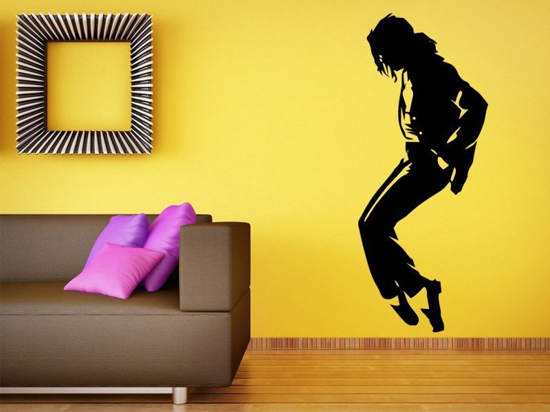 Samolepky na zeď Michael Jackson 002 - Samolepící dekorace a nálepka na stěnu
