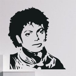 Samolepky na zeď Michael Jackson 1328